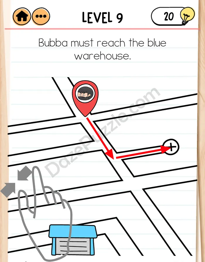 brain test 2 Agent Bubba level 9 answer