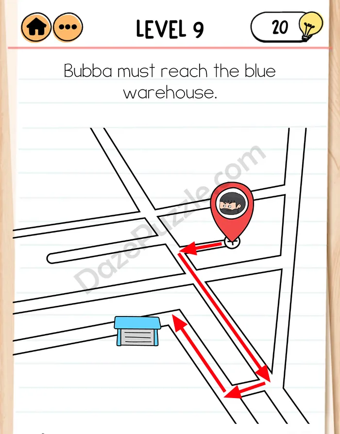 brain test 2 Agent Bubba level 9 answer