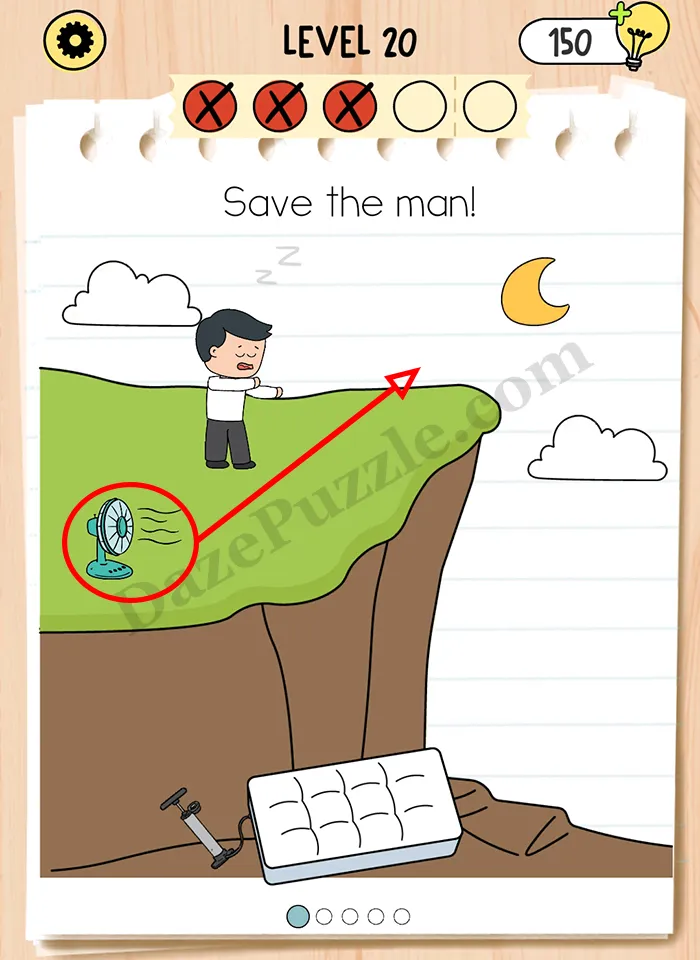 Brain Test 5 Level 20 Part 1 B Answer