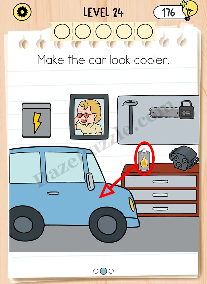 Brain Test 5 Level 24 Part 2 B Answer
