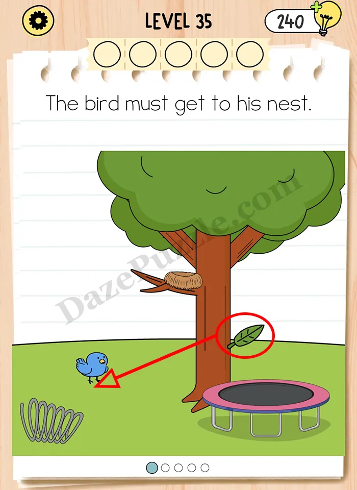 Brain Test 5 Level 35 Part 1 A Answer