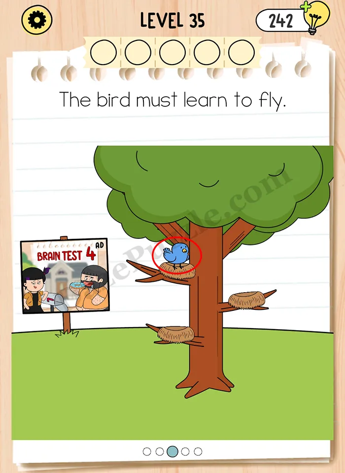 Brain Test 5 Level 35 Part 3 B Answer