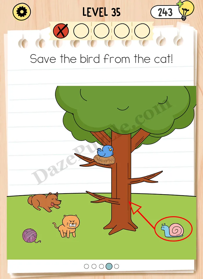 Brain Test 5 Level 35 Part 4 A Answer