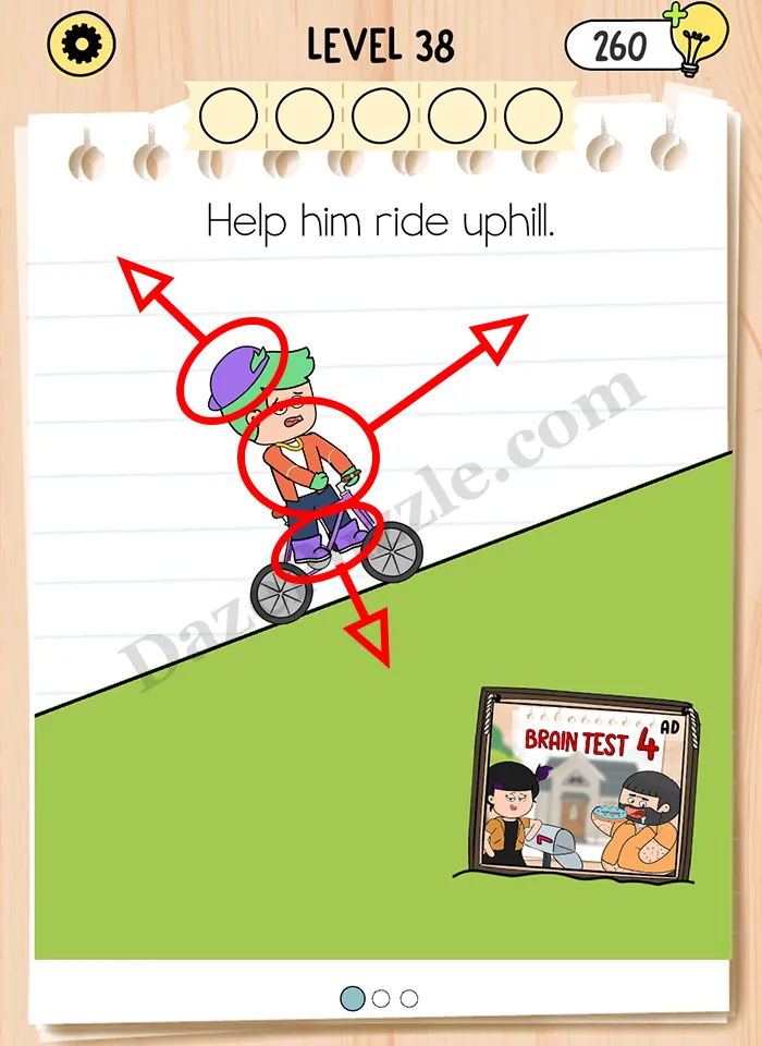 Brain Test 5 Level 38 Part 1 A Answer