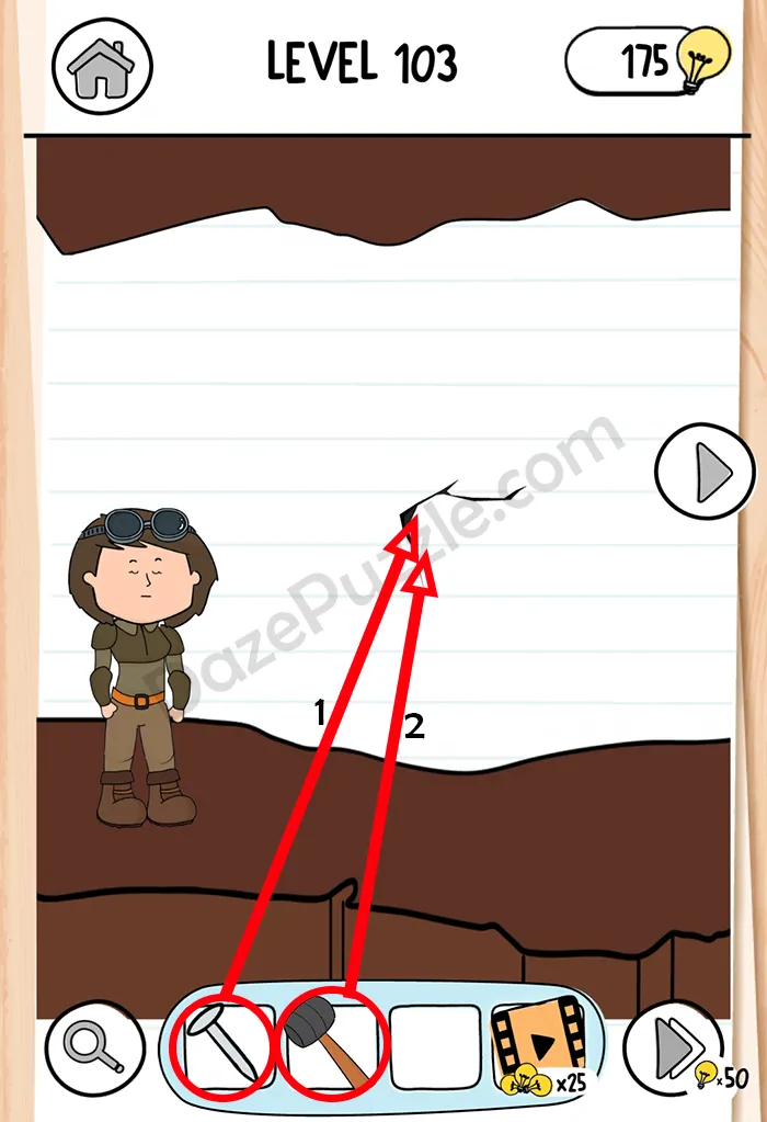 Brain Test 3 Level 103 Answer Part 3