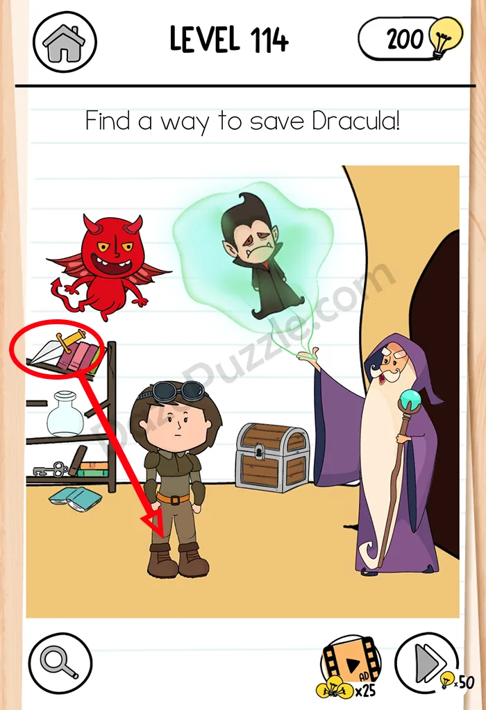 Brain Test 3 Level 114 Answer Part 1
