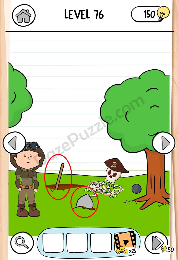 Brain Test 3 Level 76 Answer Part 2