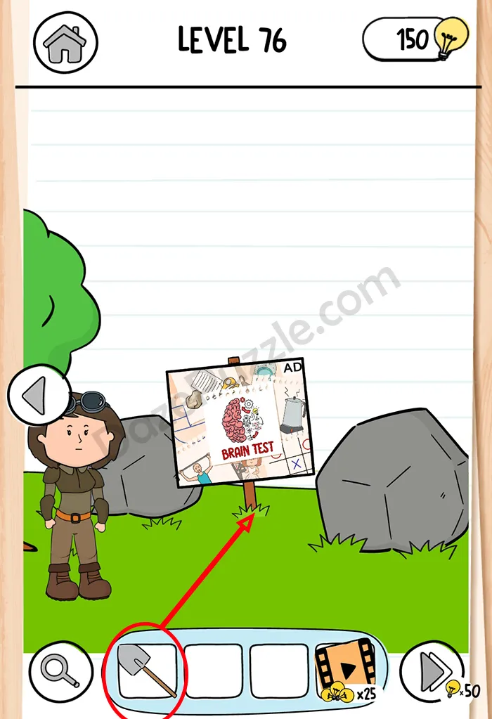 Brain Test 3 Level 76 Answer Part 4