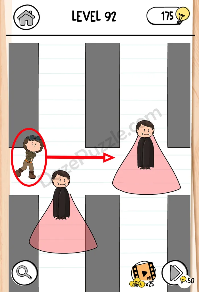 Brain Test 3 Level 92 Answer Part 1